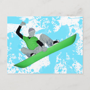 snowcore. 1. postcard