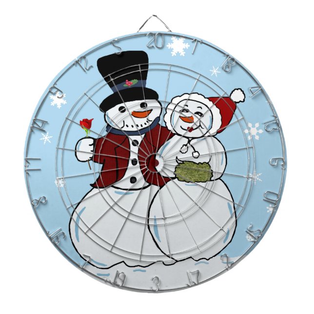 Snowcouple Dartboard (Front)