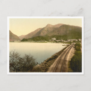 Snowdon from Llyn Padarn, Gwynedd, Wales Postcard