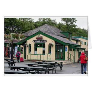 Snowdon Mountain Railway station, Wales, UK