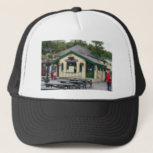 Snowdon Mountain Railway station, Wales, UK Trucker Hat