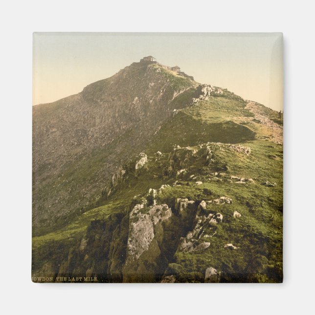 Snowdon - The Last Mile, Gwynedd, Wales Magnet (Front)