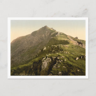 Snowdon - The Last Mile, Gwynedd, Wales Postcard