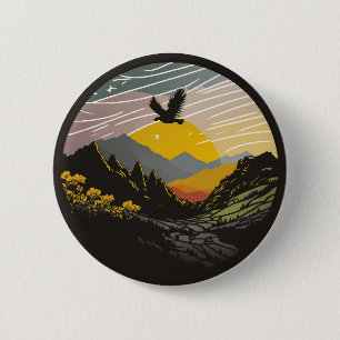 Snowdonia 6 Cm Round Badge