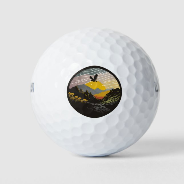 Snowdonia Golf Balls (Front)