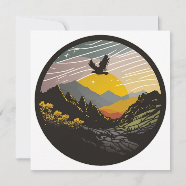 Snowdonia Holiday Card (Front)