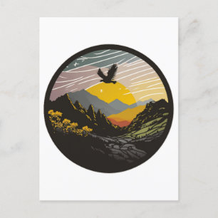 Snowdonia Holiday Postcard