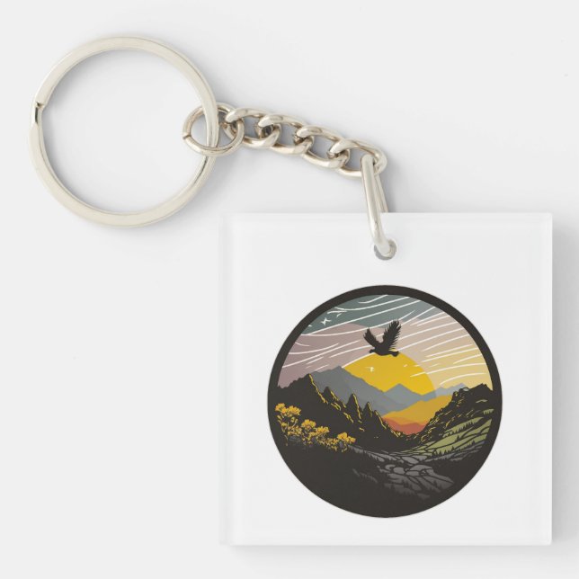 Snowdonia Key Ring (Front)