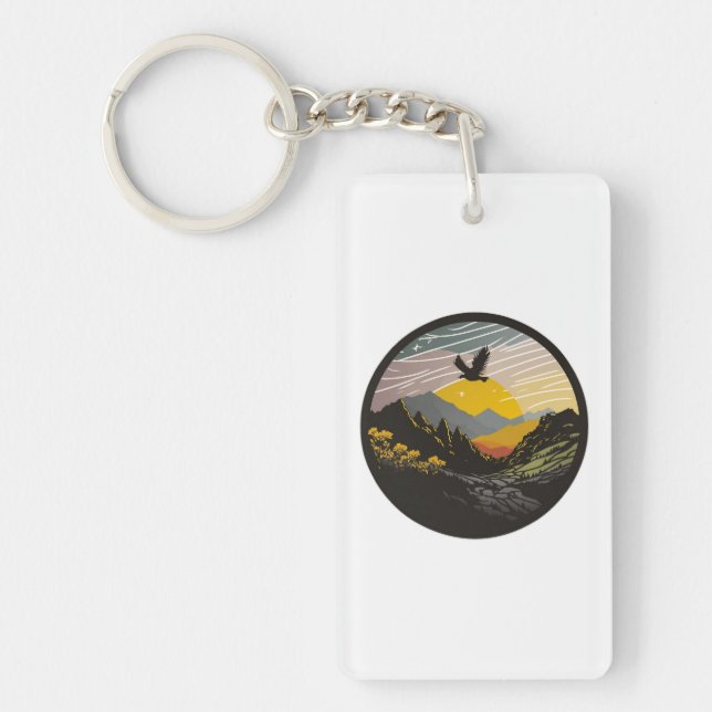 Snowdonia Key Ring (Front)