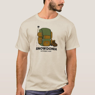 Snowdonia National Park Backpack T-Shirt