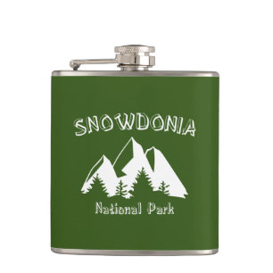 Snowdonia National Park Hip Flask