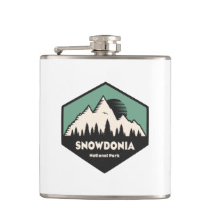 Snowdonia National Park Hip Flask