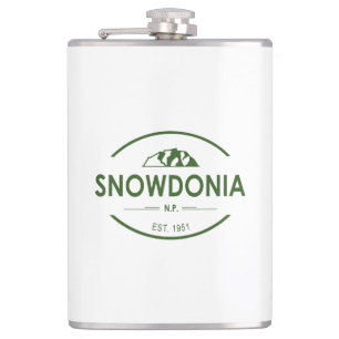 Snowdonia National Park Hip Flask