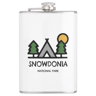 Snowdonia National Park Hip Flask
