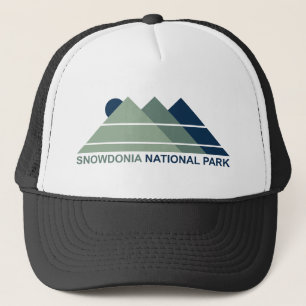 Snowdonia National Park Mountain Sun Trucker Hat