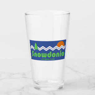 Snowdonia National Park Retro Glass