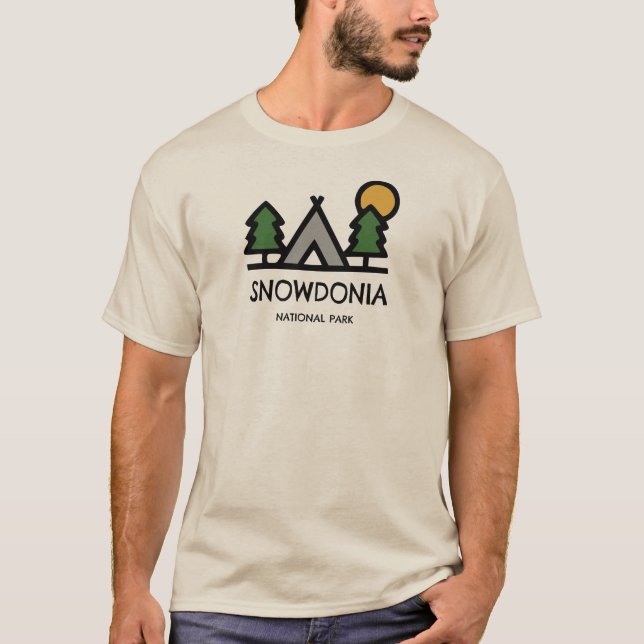 Snowdonia National Park T-Shirt (Front)
