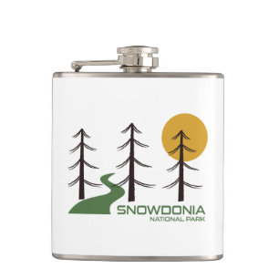 Snowdonia National Park Trail Hip Flask