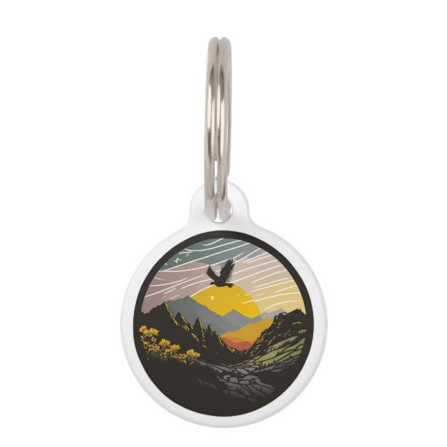 Snowdonia Pet Tag (Front)