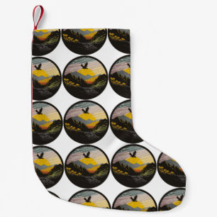Snowdonia Small Christmas Stocking