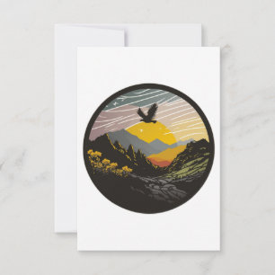 Snowdonia Thank You Card