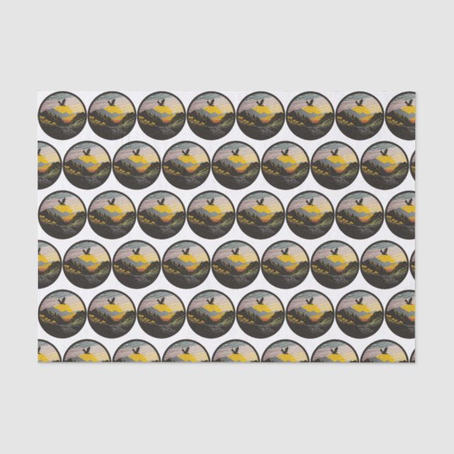 Snowdonia Tissue Paper (Front)