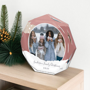 Snowdrift   Family Christmas Memory Photo Block