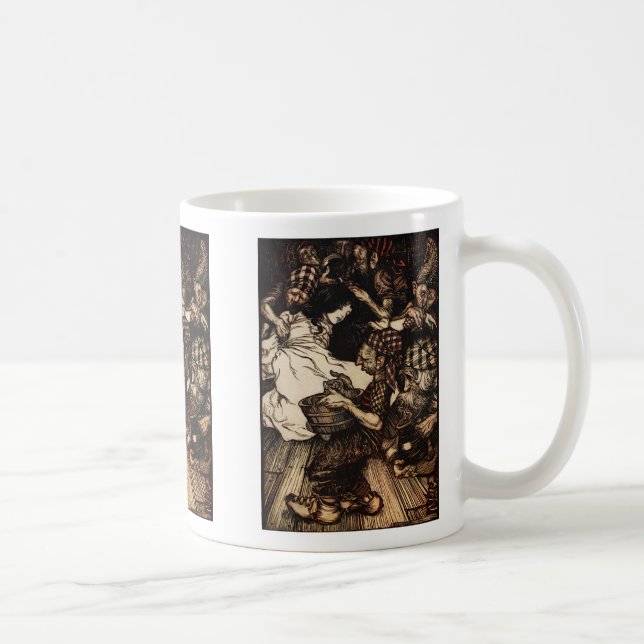 Snowdrop and the Dwarfs Coffee Mug (Right)