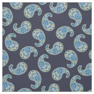Snowdrop Paisley Fabric