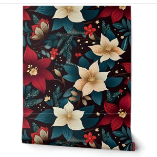 Snowdrop Starry Blooms Botanical Wallpaper