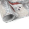 Snowdrop the Maltese Christmas Wrapping Paper