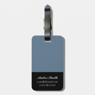 Snowdrops 2014 luggage tag