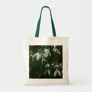 Snowdrops I (Galanthus) White Spring Flowers Tote Bag