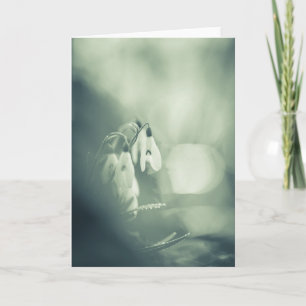 Snowdrops Nature Photo Card