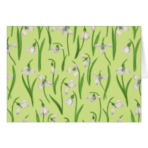 Snowdrops on honey dew