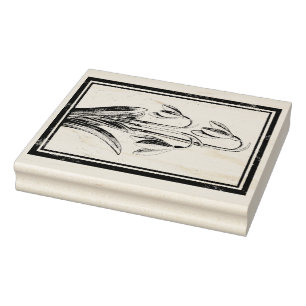 Snowdrops Rubber Stamp