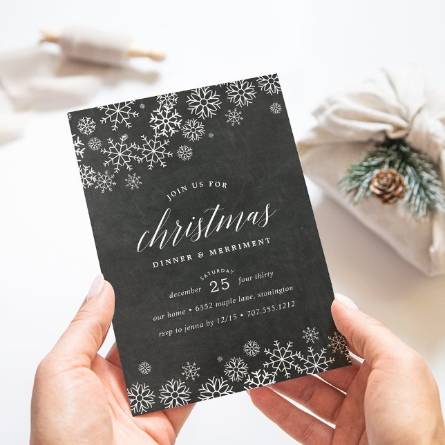 Snowed In | Christmas Dinner Invitation (Creator Uploaded)