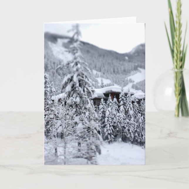 Snowed In Holiday Card (Front)