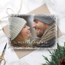 Snowed In Merry Christmas Holiday Card