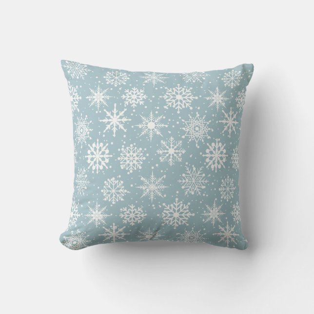 Snowfall Cushion (Front)
