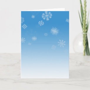 Snowfall Holiday Card