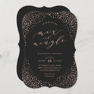 Snowfall Holiday Party Invitation