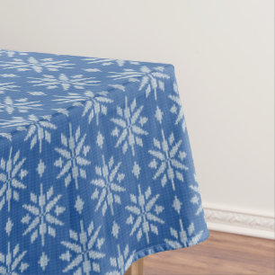 Snowfall Knit Tablecloth