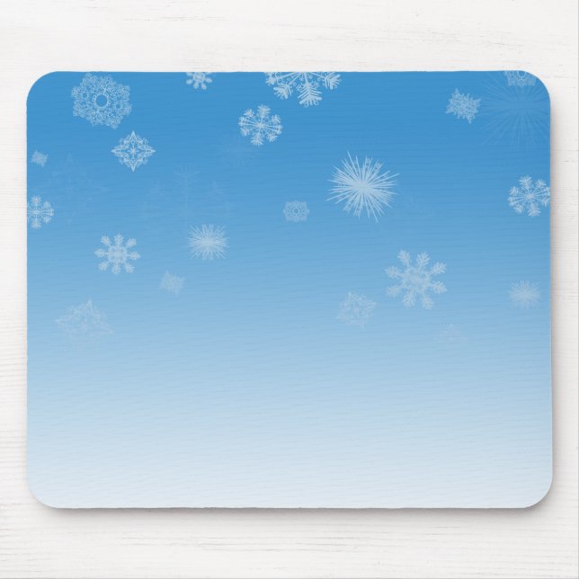 Snowfall Mouse Pad (Front)