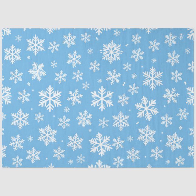 Snowfall Serenade Tissue Paper (Front)