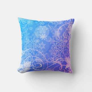 Snowfall Serenity Cushion