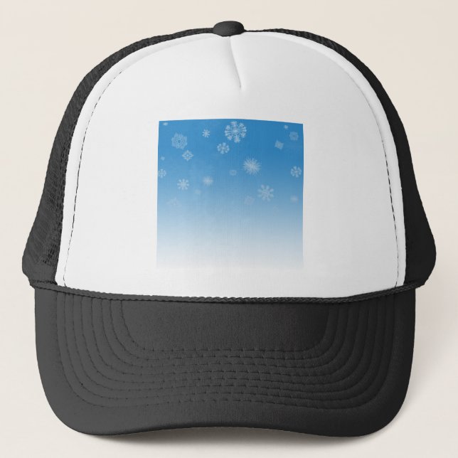 Snowfall Trucker Hat (Front)