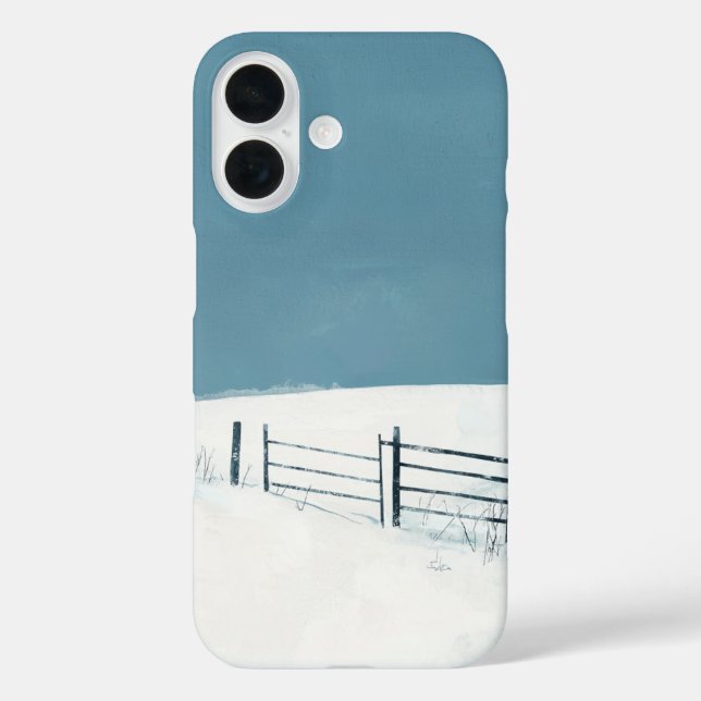 Snowfield Geometry Case-Mate iPhone Case (Back)