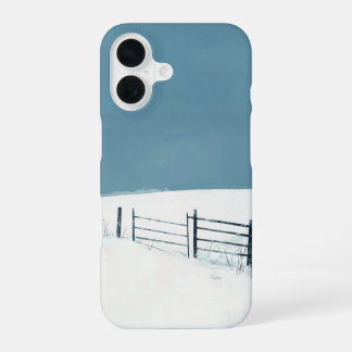 Snowfield Geometry iPhone 16 Case