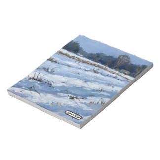 Snowfield Notepad